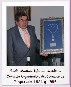 Emilio Martinez Iglesias, presidió la Comisión Organizadora del Concurso de Piropos ente 1981 y 1999