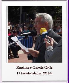 Santiago García Ortiz 1º Premio adultos 2014.